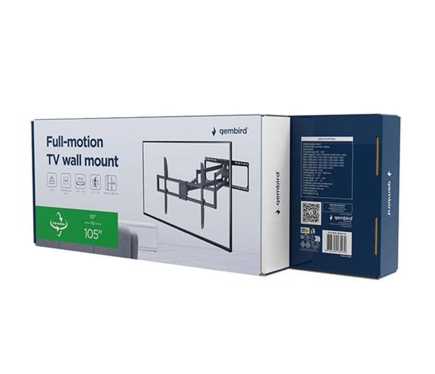 Gembird Full-motion TV wall mount 60-120inch - 1584112 - zdjęcie 6